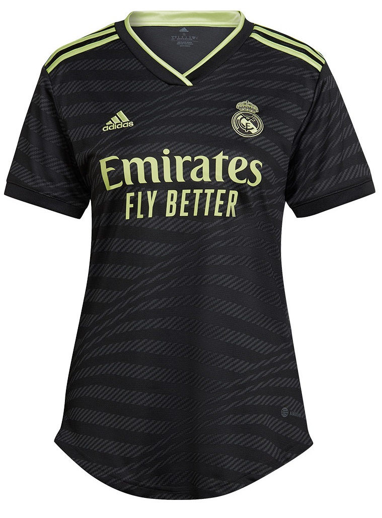 Camisa Feminina III Real Madrid 2022 2023 Adidas oficial 